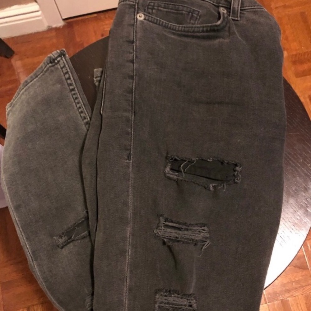 Topman Distressed Skinny Jeans